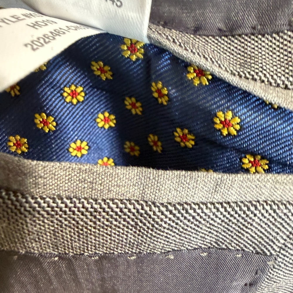 J. Crew Factory Gray Men's Two-Button Blazer - Picture 14 of 16